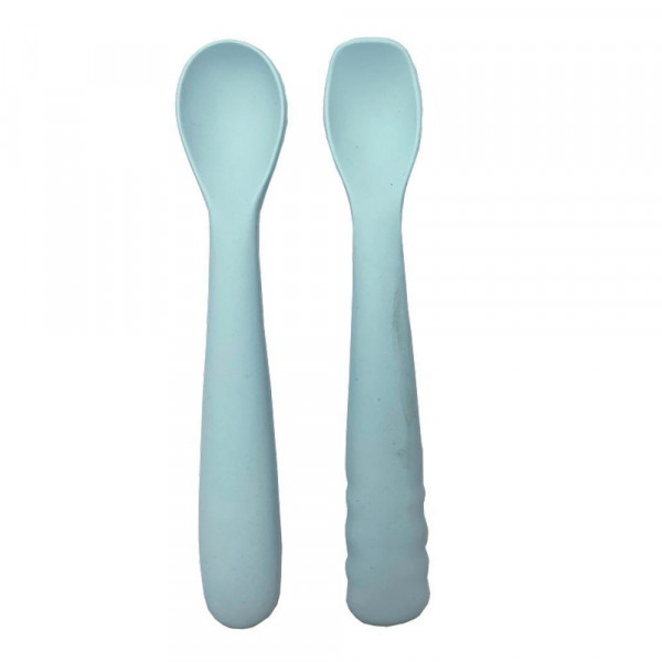 Bo Jungle B-Spoon Μαλακά Κουταλάκια Σιλικόνης 2Τμχ Μπλε 4+Μ B572020