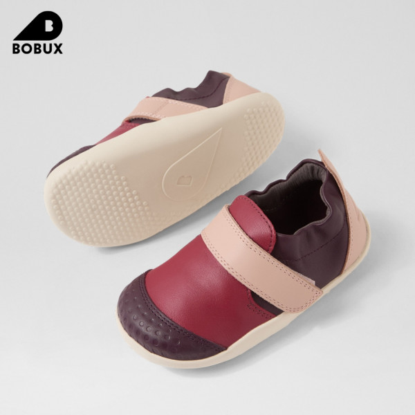 Bobux Βρεφικά παπούτσια για τα πρώτα βήματα Xplorer Go Fig-Tibetan Red BQ10089ITMLE
