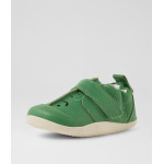 Bobux Βρεφικά παπούτσια για τα πρώτα βήματα Xplorer Apple Pomme English Ivy BQ10662L47LE