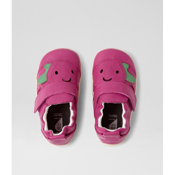 Bobux Βρεφικά παπούτσια για τα πρώτα βήματα Xplorer Beet Feet Cactus Flower BQ10663Q15LE