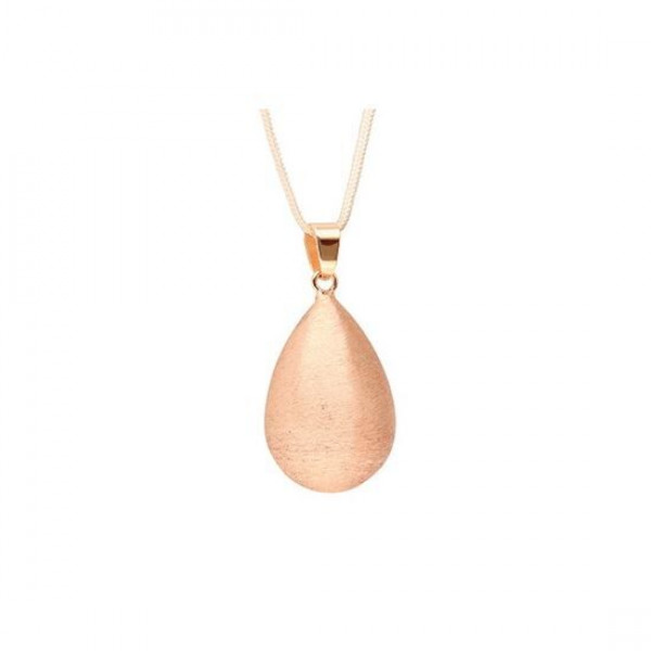 Bola Mελωδικό Μενταγιόν Ανάγλυφο rose gold drop VO607