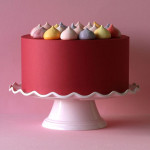 A Little Lovely Company Βάση Για Κέικ Wave Pink PTCSPI08