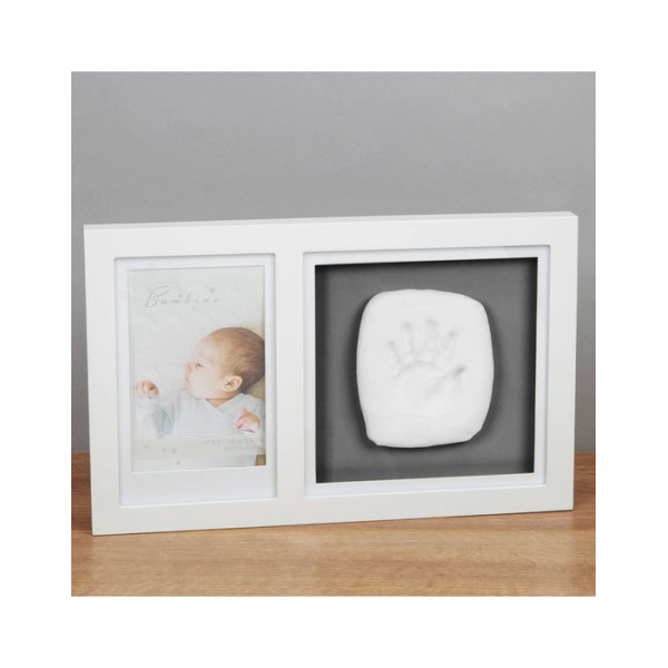 Bambino Ξύλινη Κορνίζα Φωτο και Αποτύπωμα Πηλού BR75437