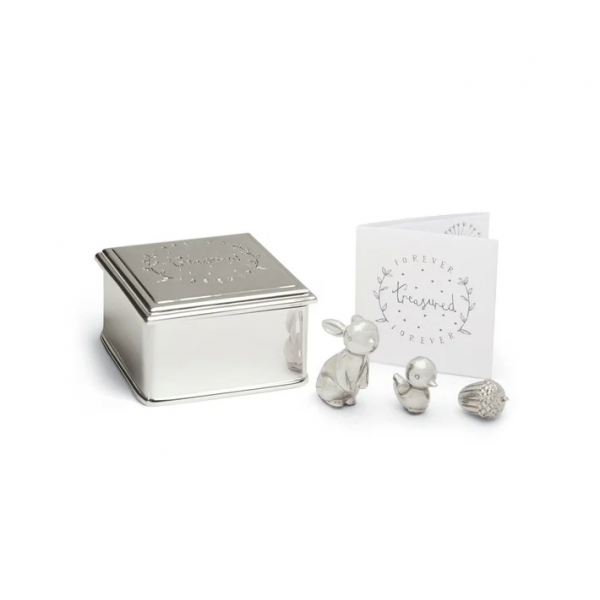 Mamas & Papas Δώρο Silver Trinket Set Treasured 9280143