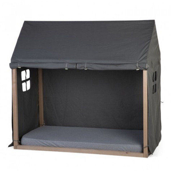 CHILDHOME Κάλυμμα Anthracite Για TIPI Natural Πλαίσιο Kρεβατιού 70*140 cm BR74114