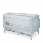 Kikka Boo Παρκοκρέβατο Dolce Sonno Blue Foxy με 2 επίπεδα 31003010042