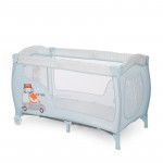 Kikka Boo Παρκοκρέβατο Dolce Sonno Blue Foxy με 2 επίπεδα 31003010042