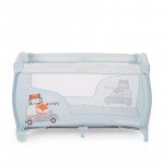 Kikka Boo Παρκοκρέβατο Dolce Sonno Blue Foxy με 2 επίπεδα 31003010042