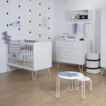 CHILDHOME Μεταλλικό Ράφι Συννεφάκι White BR71419