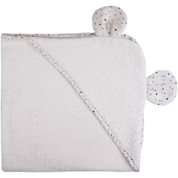 Bubaba Πετσέτα με Κουκούλα και Αυτιά Beige 42288