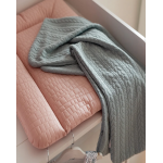 Bubaba Κουβέρτα gentle hug light blue 47603