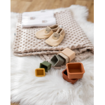 Bubaba Κουβέρτα Αγκαλιάς minky μπεζ 75x90cm 47634