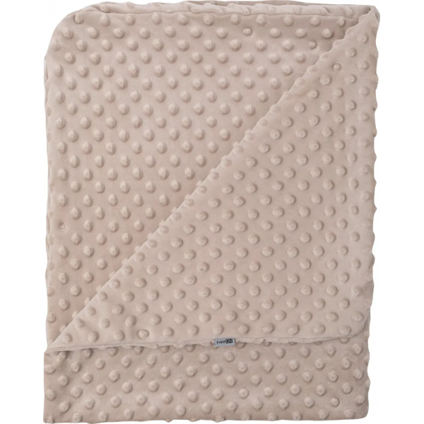 Bubaba Κουβέρτα Αγκαλιάς minky μπεζ 75x90cm 47634