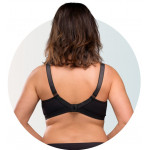 Carriwell Σουτιέν Θηλασμού Soft as Silk Medium Black CW2111 Carriwell Σουτιέν Θηλασμού Soft as Silk Medium Black CW2111