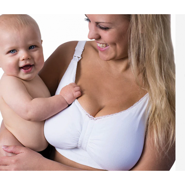 Carriwell Σουτιέν Θηλασμού Padded CarriGel™  Λευκό M CW340111