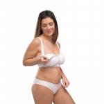Carriwell Σουτιέν Θηλασμού Padded CarriGel™  Λευκό XXL CW340411
