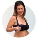 Carriwell Σουτιέν Θηλασμού Padded CarriGel™  Μαύρο  Xlarge CW342311