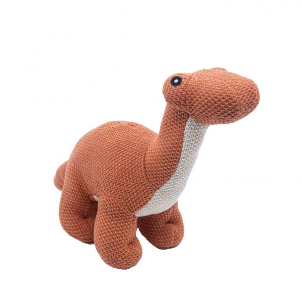 CUTE Λούτρινος Καφέ Δεινόσαυρος 25cm 65-5666