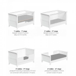 Casababy London βρεφικό κρεβάτι μετατρεπόμενο σε προεφηβικό 590206 Casababy London βρεφικό κρεβάτι μετατρεπόμενο σε προεφηβικό 590206