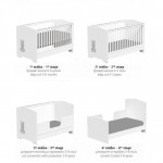 Casababy Rabbit Βρεφικό Κρεβάτι Μετατρεπόμενο Σε Προεφηβικό 590219