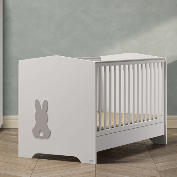 Casababy Rabbit Βρεφικό Κρεβάτι Μετατρεπόμενο Σε Προεφηβικό 590219