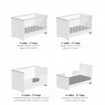 CasaBaby Βρεφικό Κρεβάτι Μετατρεπόμενο Σε Προεφηβικό York 590248 CasaBaby Βρεφικό Κρεβάτι Μετατρεπόμενο Σε Προεφηβικό York 590248