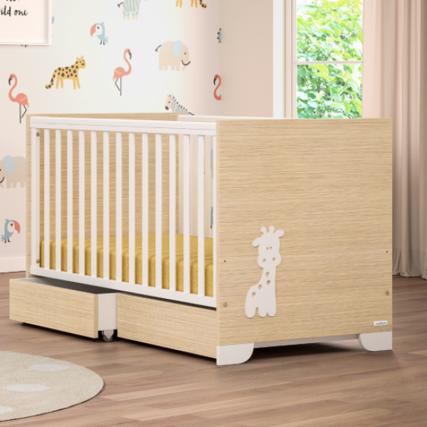 Casababy Giraffe Βρεφικό Κρεβάτι Μετατρεπόμενο Σε Προεφηβικό 590270