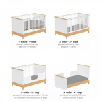 Casababy Juno Βρεφικό Κρεβάτι Μετατρεπόμενο Σε Προεφηβικό 590297 Casababy Juno Βρεφικό Κρεβάτι Μετατρεπόμενο Σε Προεφηβικό 590297