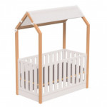 Casababy La Maison Ecru Βρεφικό Κρεβάτι Μετατρεπόμενο Σε Προεφηβικό Τύπου Μοντεσσόρι 590365