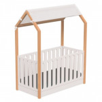Casababy La Maison Ecru Βρεφικό Κρεβάτι Μετατρεπόμενο Σε Προεφηβικό Τύπου Μοντεσσόρι 590365