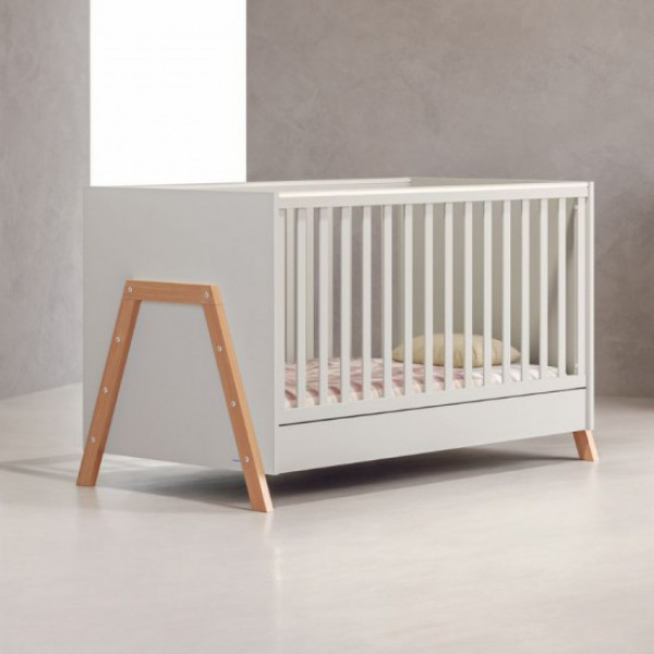 Casababy Oslo Ecru Βρεφικό Κρεβάτι Μετατρεπόμενο Σε Προεφηβικό 590372