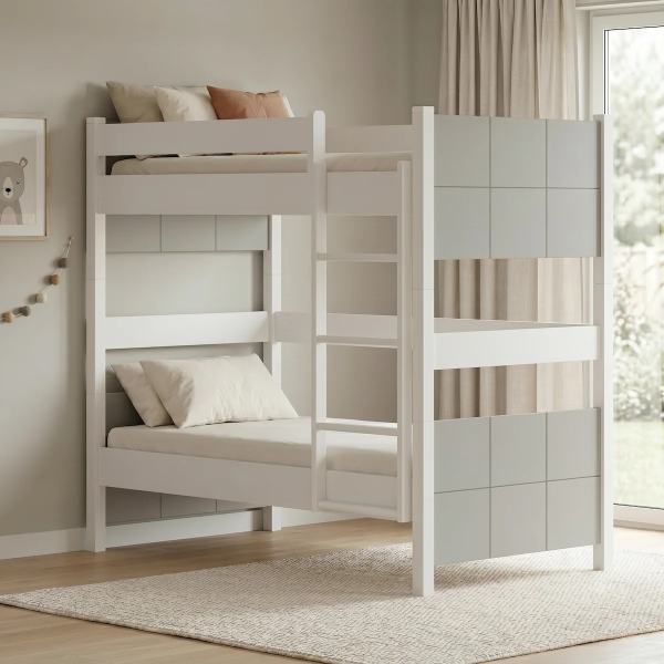 Casakids Cozy Κουκέτα Μετατρεπόμενη με Αποσπώμενη Σκάλα Μονό CK00012