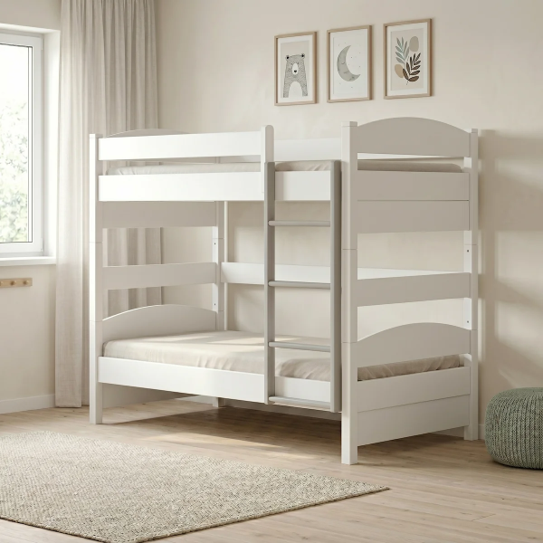 Casakids Loft Κουκέτα Μετατρεπόμενη με Αποσπώμενη Σκάλα Ημίδιπλη CK00061