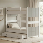 Casakids Cozy Κουκέτα Μετατρεπόμενη με Αποσπώμενη Σκάλα Ημίδιπλο CK00062