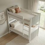 Casakids Cozy Κουκέτα Μετατρεπόμενη με Αποσπώμενη Σκάλα Ημίδιπλο CK00062