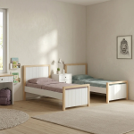 Casakids Icon Κουκέτα Μετατρεπόμενη με Αποσπώμενη Σκάλα Ημίδιπλη CK00065 Casakids Icon Κουκέτα Μετατρεπόμενη με Αποσπώμενη Σκάλα Ημίδιπλη CK00065