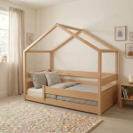 Casakids Dreamy Natural Κρεβάτι 3-Σε-1 Μονό Για 2 Διαστάσεις Στρωμάτων CK00103 Casakids Dreamy Natural Κρεβάτι 3-Σε-1 Μονό Για 2 Διαστάσεις Στρωμάτων CK00103