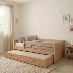Casakids Dreamy Natural Κρεβάτι 3-Σε-1 Μονό Για 2 Διαστάσεις Στρωμάτων CK00103 Casakids Dreamy Natural Κρεβάτι 3-Σε-1 Μονό Για 2 Διαστάσεις Στρωμάτων CK00103