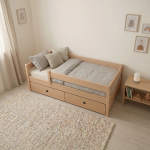 Casakids Dreamy Natural Κρεβάτι 3-Σε-1 Μονό Για 2 Διαστάσεις Στρωμάτων CK00103 Casakids Dreamy Natural Κρεβάτι 3-Σε-1 Μονό Για 2 Διαστάσεις Στρωμάτων CK00103