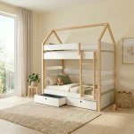 Casakids Kiddy Μασίφ Παιδική Κουκέτα Διαιρούμενη CK00114 Casakids Kiddy Μασίφ Παιδική Κουκέτα Διαιρούμενη CK00114