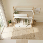 Casakids Kiddy Μασίφ Παιδική Κουκέτα Διαιρούμενη CK00114 Casakids Kiddy Μασίφ Παιδική Κουκέτα Διαιρούμενη CK00114
