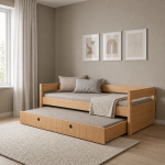 Casakids Kiddy Sofa Natural Παιδικό Κρεβάτι Montessori 2 σε 1 CK00124 Casakids Kiddy Sofa Natural Παιδικό Κρεβάτι Montessori 2 σε 1 CK00124