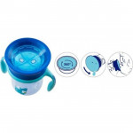 Chicco Παιδικό Ποτηράκι Perfect από Πλαστικό Μπλε 200ml για 12m+ 06951-20