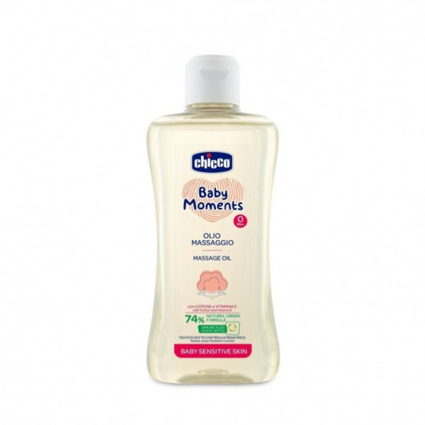Chicco Λάδι Baby Moments Για μασάζ 200ml 10242-00
