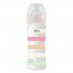 Chicco Μπιμπερό Πλαστικό Well Being Girl 250ml 2m+ 28623-11