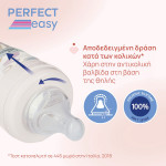 Chicco Μπιμπερό Πλαστικό Perfect Easy Κατά των Κολικών Ροζ 250ml Για 2m+ A60-20243-10 Chicco Μπιμπερό Πλαστικό Perfect Easy Κατά των Κολικών Ροζ 250ml Για 2m+ A60-20243-10