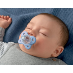 Chicco Πιπίλα Σιλικόνης 0-2m Dual Soft Mint C60-73099-71