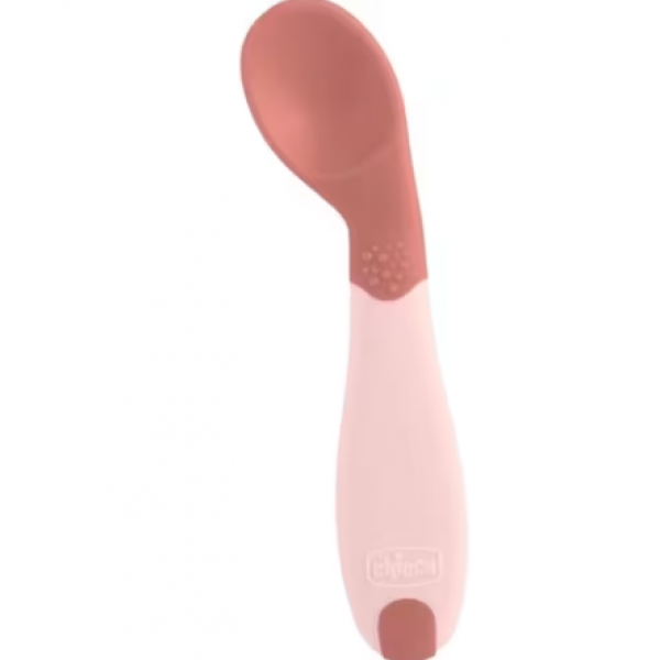 Chicco Κουτάλι Σιλικόνης Αρχής Για 8+ Μηνών Natural F01-16100-15