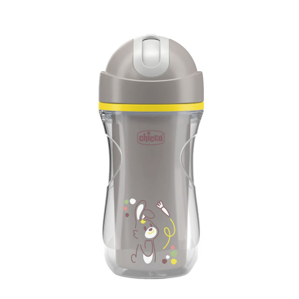 Chicco Ποτηράκι Sport Γκρι Για 14+ Μηνών F04-06991-35