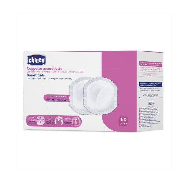 Chicco Επιθέματα Στήθους Αντιβακτηριακά 30τμχ J62-61779-00